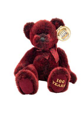 Russ Berrie & Co. Splendor Bear 100th Anniversary Teddy Bear Plush With Tag 2002